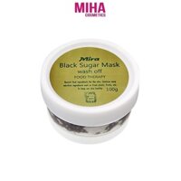 Tẩy Tế Bào Chết Da Mặt Đường Đen Mira Black Sugar Mask Wash Off 100g