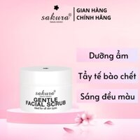 Tẩy tế bào chết da mặt Sakura Gentle Facial Scrub 30ml