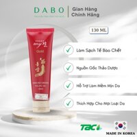 Tẩy tế bào chết DABO Sâm Korea Red Ginseng Peeling Gel My Gold 130ml