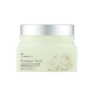 Tẩy tế bào chết làm trắng da TheFaceShop Perfume Seed White Peony Body Scrub 180ml