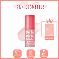 Tẩy Tế Bào Chết Môi Dạng Sủi Bọt Unpa Bubi Bubi Bubble Lip Scrub Red 10ml