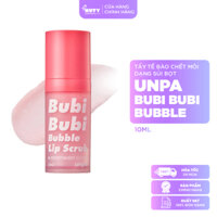 Tẩy Tế Bào Chết Môi Unpa Bubi Bubi Bubble Lip Scrub (10ml)