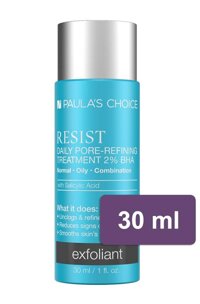 Tẩy tế bào chết Paula’s Choice RESIST Daily Pore-Refining Treatment 2% BHA 30ml