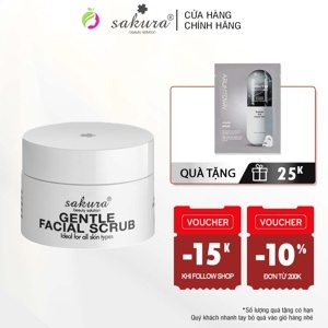 Tẩy tế bào chết Sakura Gentle Facial Scrub