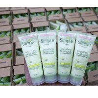 Tẩy Tế Bào Chết Simple Kind To Skin Smoothing Facial Scrub (75ml) mẫu mới