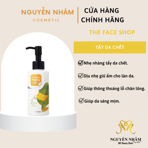 Tẩy tế bào chết chết chiết xuất từ đu đủ Smart Peeling Mild Papaya Peeling  The Face Shop - 150 ml