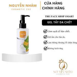 Tẩy tế bào chết chết chiết xuất từ đu đủ Smart Peeling Mild Papaya Peeling  The Face Shop - 150 ml
