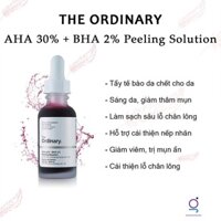 Tẩy tế bào chết The Ordinary AHA 30% + BHA 2% Peeling Solution 30ml
