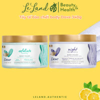 Tẩy tế bào chết toàn thân Dove Body Love Body Polish Exfoliate Away dành cho làn da thô ráp, sần sùi với AHA