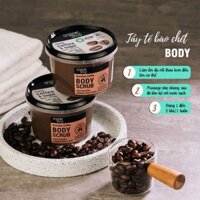 Tẩy tế bào chết toàn thân Organic Coffee & Suger BODY SCRUB