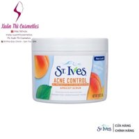 Tẩy Tế Bào Chế.t  Toàn Thân ST.IVES Apricot Scrub - Acne Control Trị Mụn Lưng Kiềm Dầu 283g