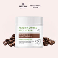 Tẩy tế bào chết toàn thân chiết xuất cà phê Truesky Arabica Coffee Body Scrub 200g