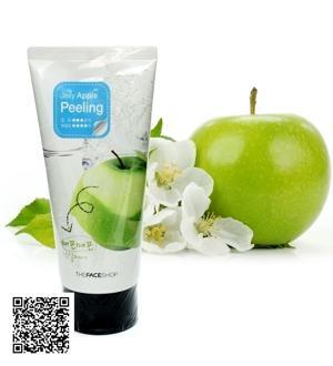 Tẩy tế bào da chết chiết xuất táo xanh Jelly Apple Peeling TheFaceShop