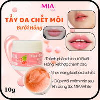 Tẩy tế bào da chết môi Bưởi Hồng MIA White 10g - Marisa Beauty