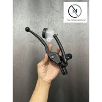 Tay thắng Bình dầu Rời tặng kèm pass gắn Gương bình dầu trong suốt phụ kiện xe máy và xe điện ghi đông trần MS04