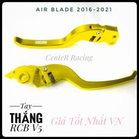 Tay thắng Rcb V5 màu vàng xe Air Blade 2016-2021