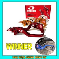 Tay thắng RCB Winner 150, Winner X, Sonic 1 cặp, tay thắng Racing Boy E+ nhôm CNC cao cấp chính hãng