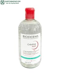 Tẩy trang Bioderma Crealine H2O cho da thường, khô, nhạy cảm, Hồng, 100ml