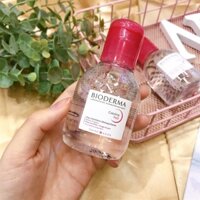 Tẩy trang Bioderma hồng 100ml