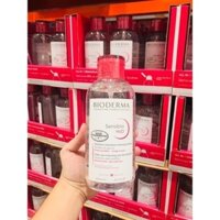 Tẩy trang Bioderma hồng nắp nhún 850ml