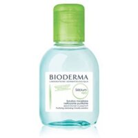 Tẩy trang Bioderma xanh 100ml (dành cho da dầu)