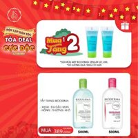 TẨY TRANG BIODERMA XANH LÁ 100ML 250ML 500ML