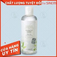 Tẩy trang chiết xuất trà trắng The Saem Healing Tea Garden White Tea Cleansing Water
