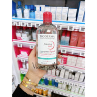 Tẩy trang cho làn da nhạy cảm Bioderma  500ml- hàng Pháp