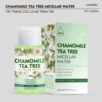 Tẩy Trang Cúc La Mã Tràm Trà - Chamomile Tea Tree 200ml