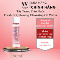 Tẩy Trang Dầu Nước WSKIN Fresh Brightening Cleansing Oil Water 150ml