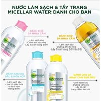 Tẩy Trang Ganier 400ml