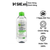 Tẩy Trang Garnier Màu Xanh Lá 400ml