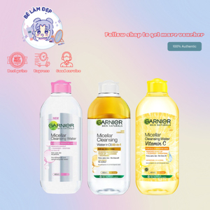 Tẩy trang Garnier SkinActive Biphase Micellaire Tout En 1 400ml