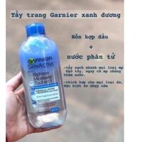 TẨY TRANG HỖN HỢP DẦU, NƯỚC 𝙂𝘼𝙍𝙉𝙄𝙀𝙍 XANH DƯƠNG MẪU MỚI - 400ML
