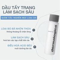 tẩy trang / Làm Sáng  Da Dầu tẩy trang Dermalogica Precleanse 30ml