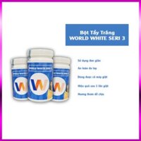 Tẩy trắng quần áo - bột ẩy trắng WORLD WHITE SERI3 3 cảm ơn đã ủng hộ shop