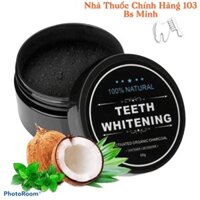 Tẩy trắng răng Than Hoạt Tính TEETH WHITENING- Làm Trắng Răng Vệ Sinh Răng An Toàn Tại Nhà Bằng Bột Than Tre
