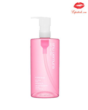 Tẩy trang Shu Uemura skin purifier màu hồng 450ml