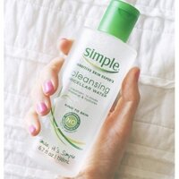 Tẩy trang Simple Kind To Skin Cleansing Micellar Water