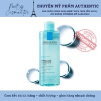 Tẩy trang xanh lá La Roche-Posay 400ml (da dầu mụn)