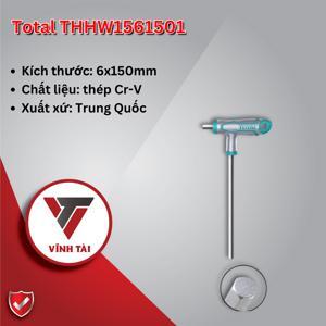 Tay vặn chữ t đầu lục giác Total THHW1561501