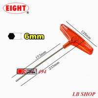 Tay vặn T đầu lục giác Eight Nhật cỡ 6mm 018-6H - Made in Japan