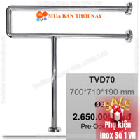 Tay vịn phòng tắm inox BẢO TVD70 , Ống phi 32