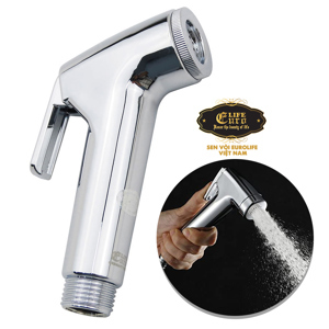 Tay xịt vệ sinh nhựa ABS Eurolife EL-H-X01 (Trắng bạc)