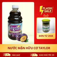[TAYLOR] NƯỚC ÉP MẬN TAYLOR PRUNE HỮU CƠ 946ml hỗ trợ cải thiện chứng táo bón cho bé, mẹ bầu,...