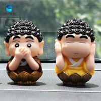 Taylor1 4 Cái / bộ Shinnosuke Nohara Hình Đừng Nghe Nói Nhìn Tượng Trang Trí Xe Hơi