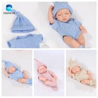 Taylor1 Đồ Chơi Tái Sinh Cho Bé Mini Sống Động Như Thật Búp Bê Sơ Sinh Bé Gái Quà Tặng Sinh Nhật