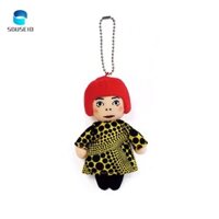 Taylor1 Humanoid Chấm Bi Móc Khóa Di Động Biểu Tượng Văn Hóa Túi Mặt Dây Chuyền