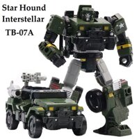 TB-07A Mô hình BMB Transformers Star Hound Interstellar TB07A Autobot Hound Action Figures cao 18cm Aoyi Mech H6002-9A đồ chơi lắp ráp biến hình.