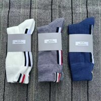 Tb Màu Trơn Ống Vừa Tất Hút Mồ Hôi Thu Đông, Xuân Hè Vớ Thể Thao Cao Cấp Cho Nam